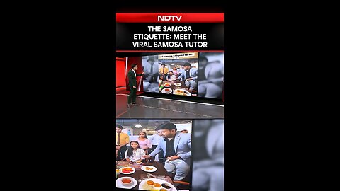 Meet The Viral Samosa Tutor | The Samosa Etiquette