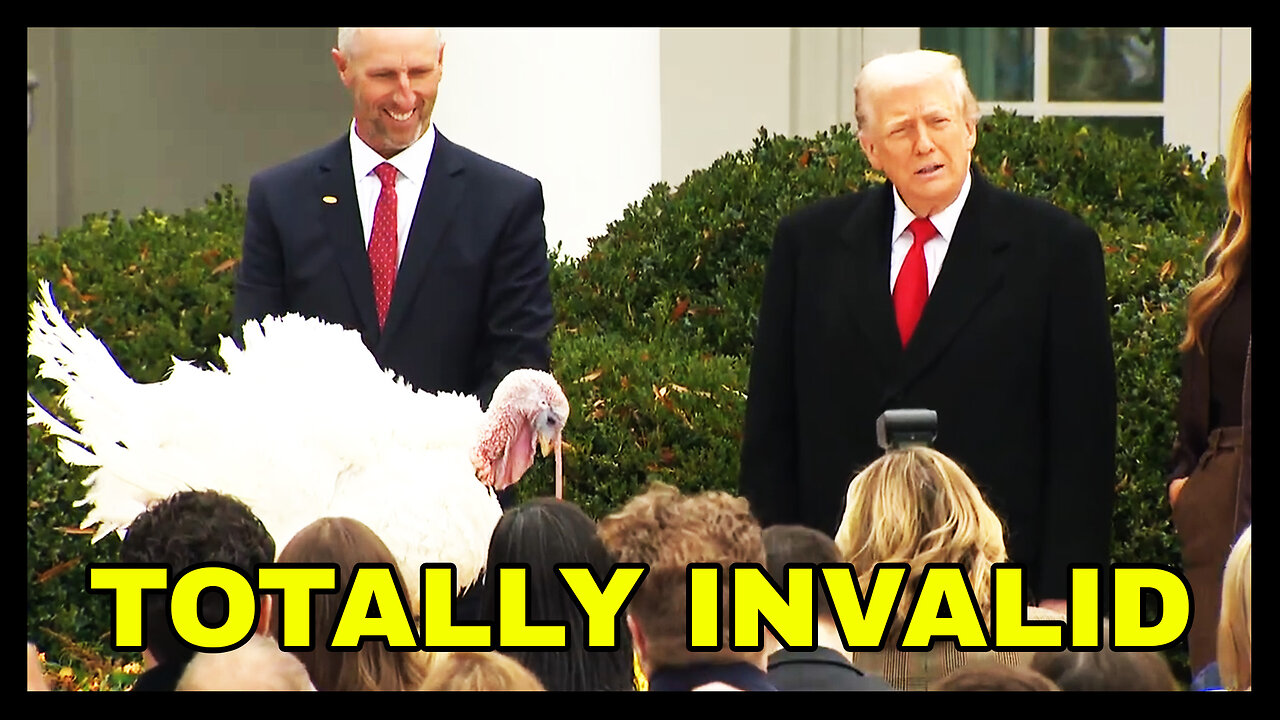 Trump REVOKES Biden Autopen Turkey Pardons