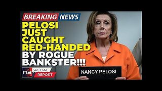 BREAKING- Pelosi BUSTED After Fmr JP Morgan VP Exposes $10M Stock Sale That Will Make Your Jaw DROP