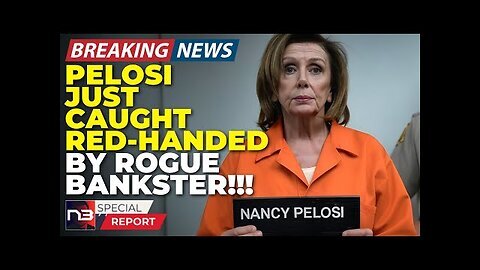 BREAKING- Pelosi BUSTED After Fmr JP Morgan VP Exposes $10M Stock Sale That Will Make Your Jaw DROP