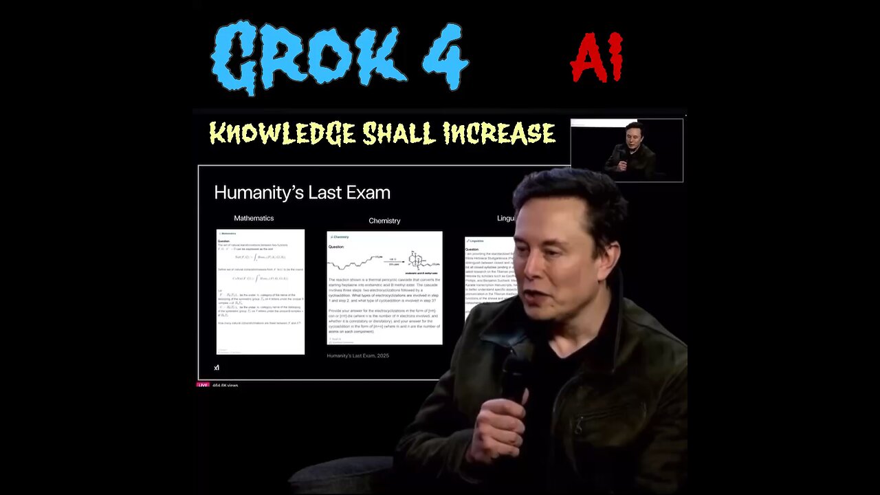 Grok 4: Prophecy, Knowledge, ElonMusk