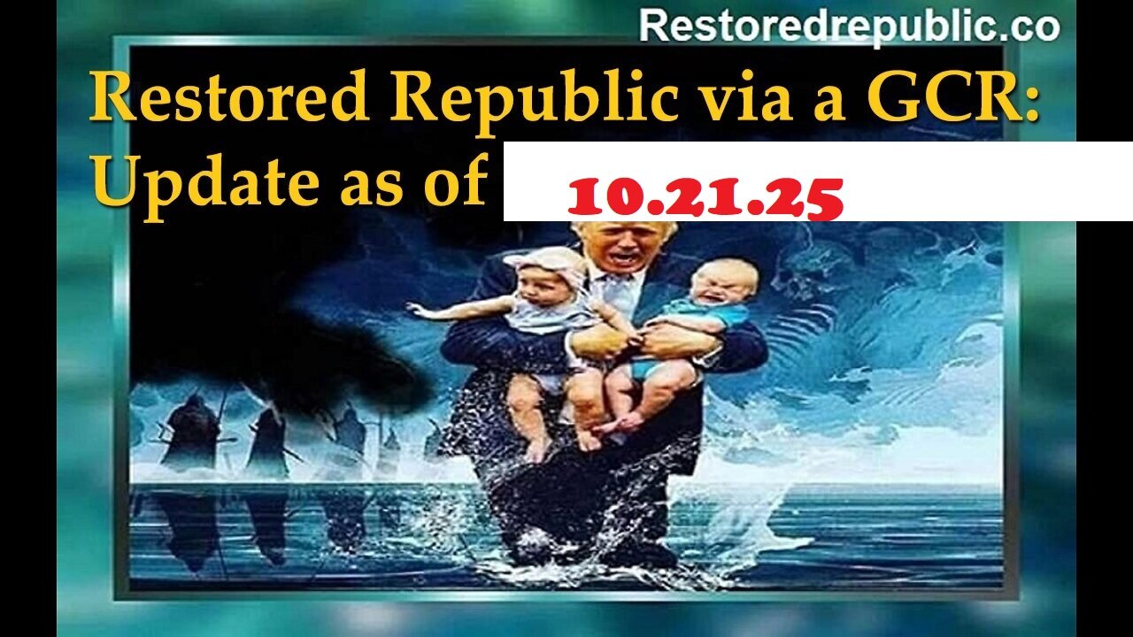 Restored Republic via a GCR Update as of Oct 21, 2025 - By Judy Byington