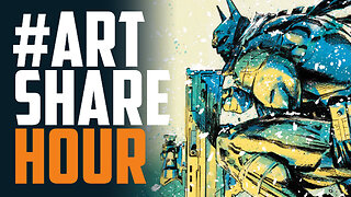 Art Share Hour Ep 74 - Drawtism, Inks, Comic Book Covers, Upcoming Campaigns