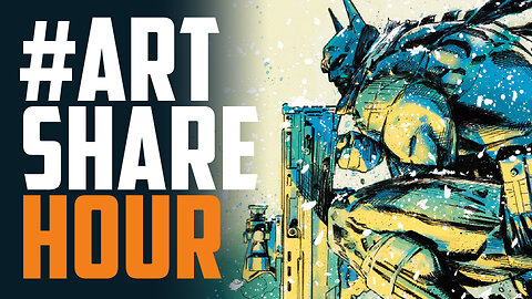 Art Share Hour Ep 74 - Drawtism, Inks, Comic Book Covers, Upcoming Campaigns