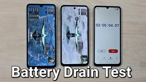 POCO C71 vs Lava Shark Battery Drain Test