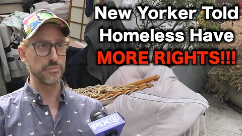 Homeless Couple TAKES OVER New York Street