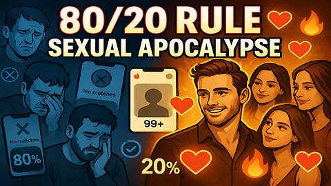 The 80/20 Sexual Apocalypse: Why Most Men Are Evolutionarily Obsolete