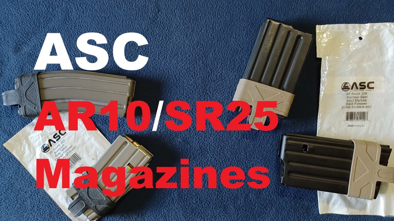 Rumbled Components ASC (Ammunition Storage Components), AR10/SR25/M110 Magazine, .308, 7 ...