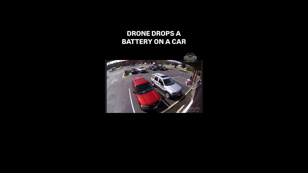 Drone Drops a Battery on a Car – You Won't Believe What Happens Next!