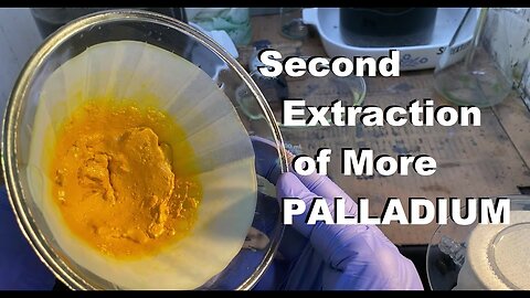 Silver Cell Anode Filters Recovery and Refining Pt3