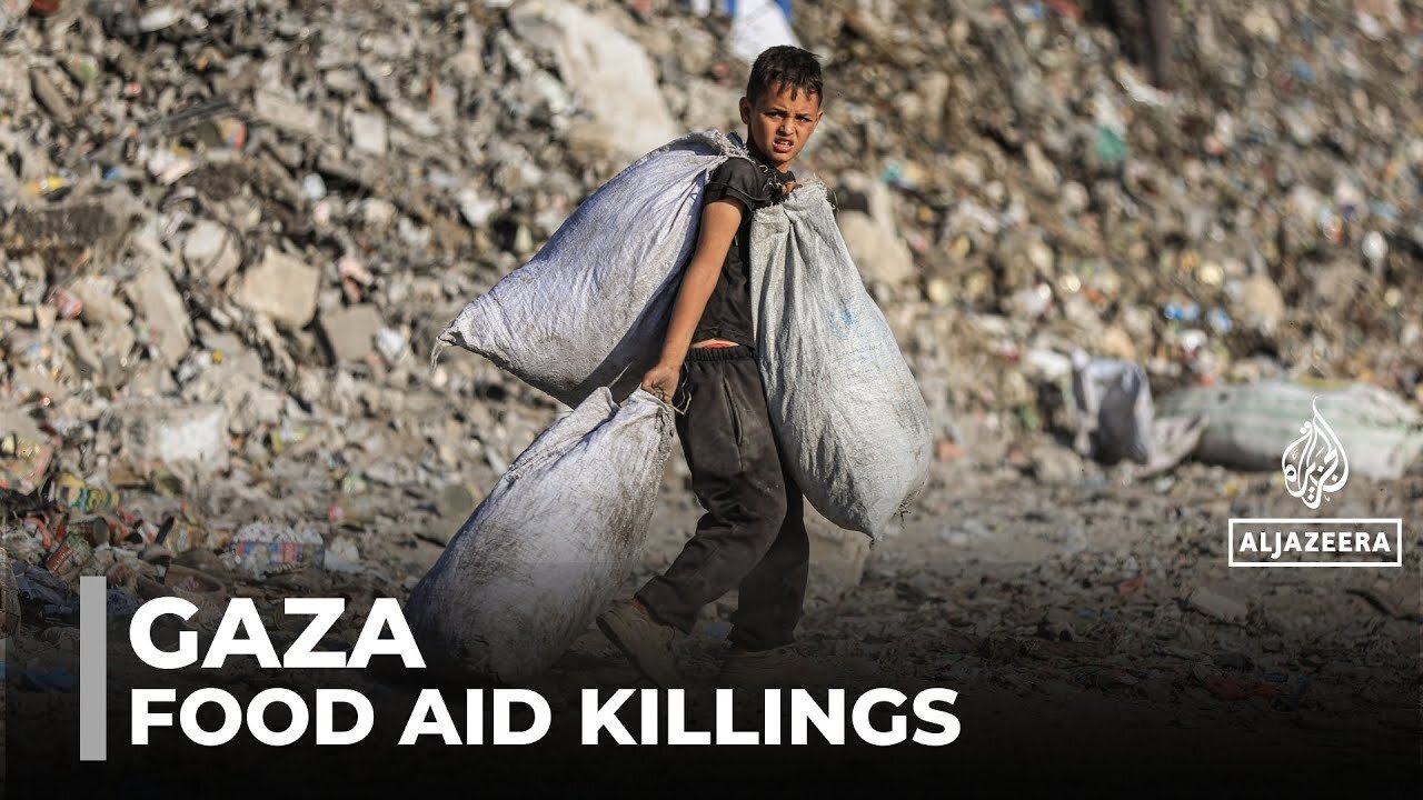 Israel attacks starving Palestinians: Dozens killed while trying to collect food