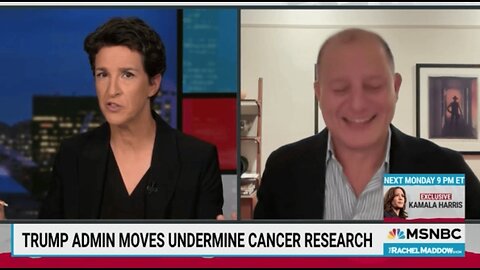 Maddow: MAGA Demonized Public Health Miracle That Is Vaccines, Trump To Undermine Cancer Research