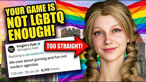 Indie Game Knight's Path ATTACKED for Lack of LGBTQ Shipping?! | Clownfish TV