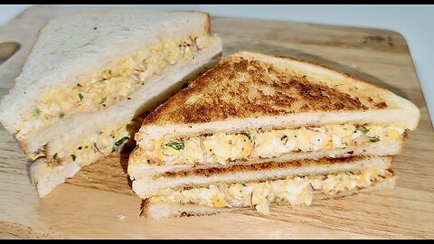Japanese Egg Sandwich! How to Make Egg Sandwich!