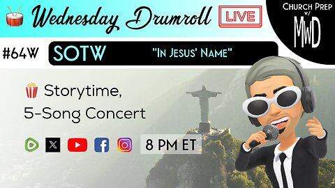 🥁 #64W 🍿Storytime: "In Jesus’ Name" | Church Prep w/ MWD