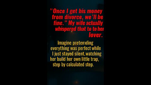 I KNEW She Was CHEATING: The Silent TRAP I Built For Her GOLD DIGGER Plan #checkers #youtube