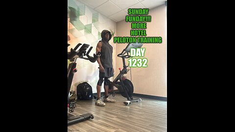 Sunday Funday! More Hotel Peloton Training! (Day 1232)
