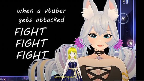 Vtuber Kirsche under attack.