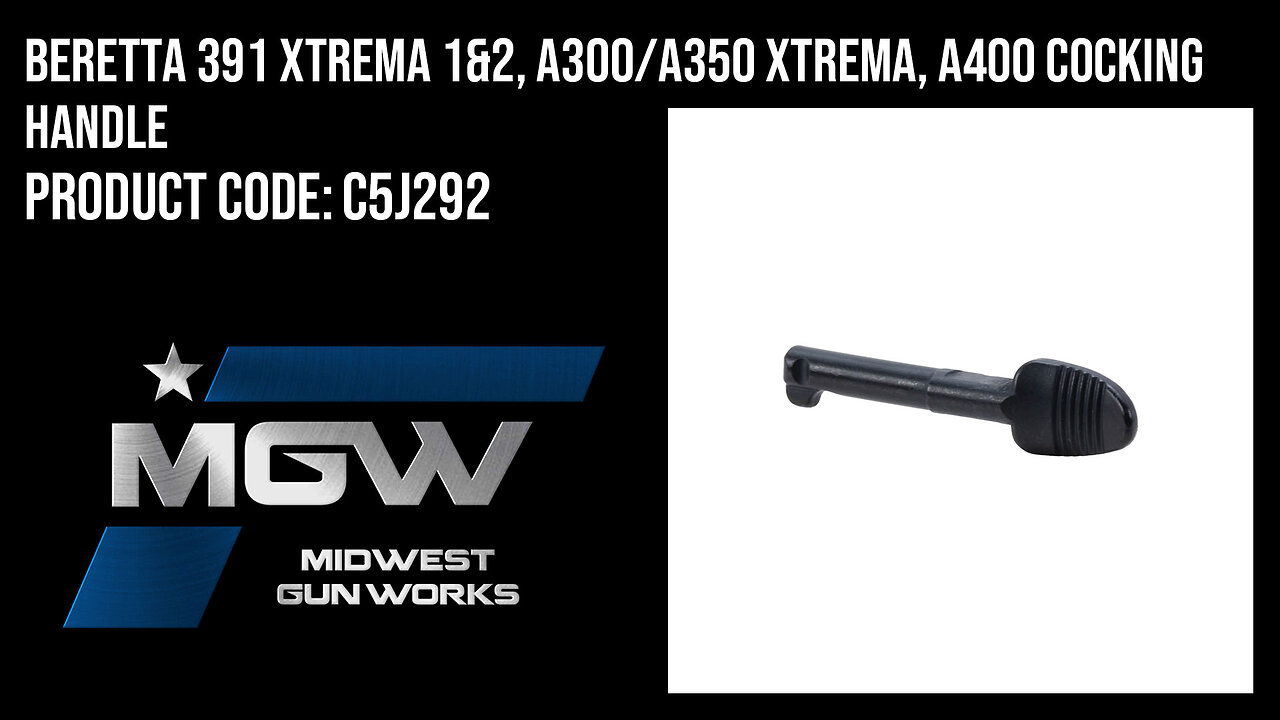 Beretta 391 Xtrema 1&2, A300/A350 Xtrema, A400 Cocking Handle - C5J292