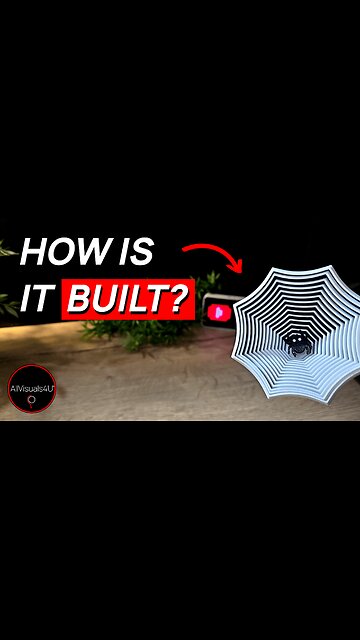 🕸 Halloween 3D Prints - 3D Printed Spiderweb Fidget - Printable 3D Halloween Decorations | #Shorts