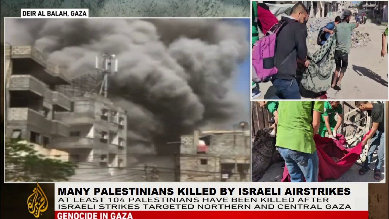 Many Palestinians Killed by Israeli Airstrikes