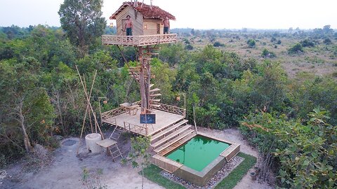 Building Tunnel Bamboo Modern Swimming Pools