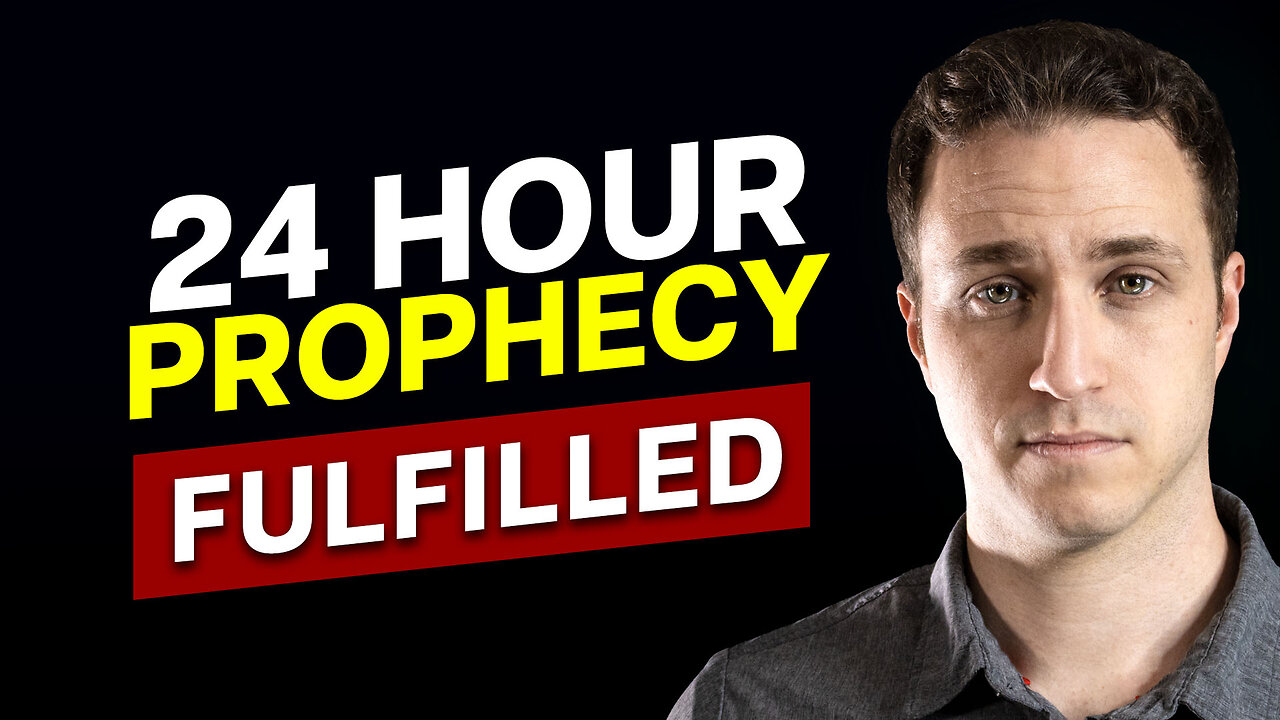 I Shared a 24 Hour Prophecy. Here are the Results.