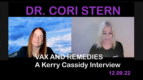 DR. CORI STERN: VAX AND REMEDIES FOR HEALTH