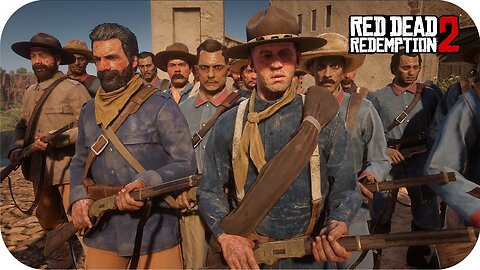 US Army vs Wapiti Indians | Red Dead Redemption 2 NPC Wars