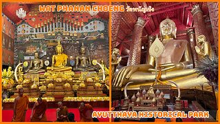 Wat Phanan Choeng วัดพนัญเชิง - Built in 1324 - Largest Ancient Buddha - Ayutthaya Thailand 2026