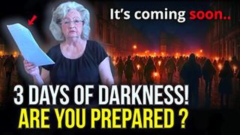 Urgent Testimony: Details On Three Days And Nights Of Darkness| You Must Hear This