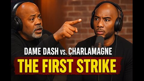 DAME DASH CRASH OUT ON CHARLaMAGNE..CULTURE WAR!??!