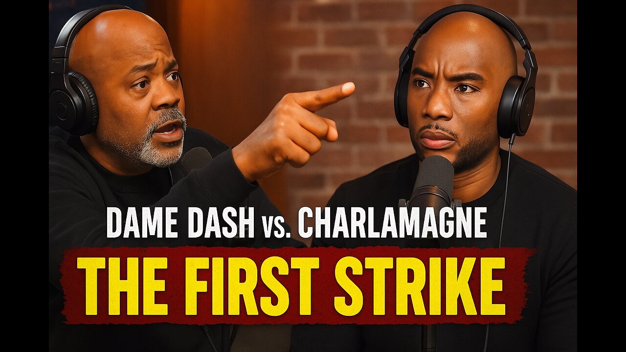 DAME DASH CRASH OUT ON CHARLaMAGNE..CULTURE WAR!??!