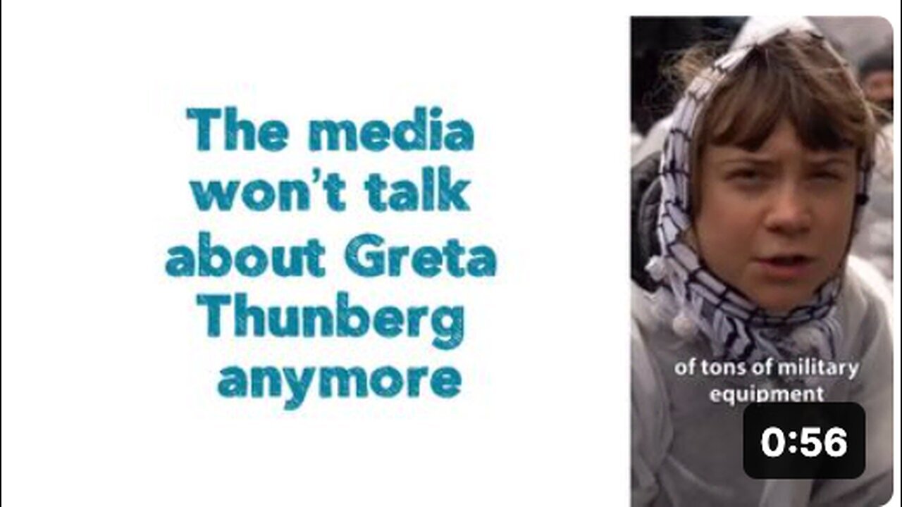 "Why has Media Silence Surrounded Greta Thunberg? Unveiling the Untold Story"