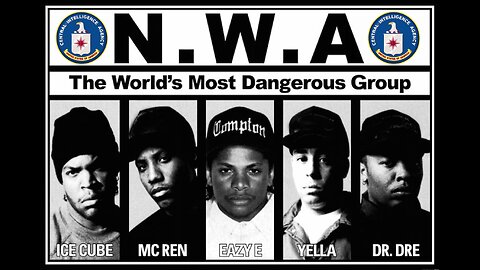 ✡️🔺 CIA allied w/Jewish Music Execs to create NWA ▪️ CIA-funded Gangsta-Rap