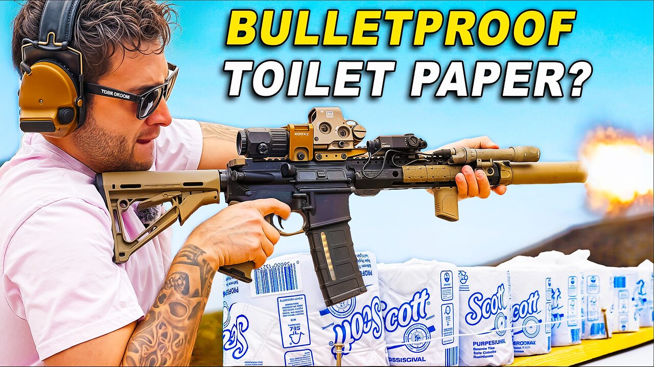 Toilet Paper Body Armor