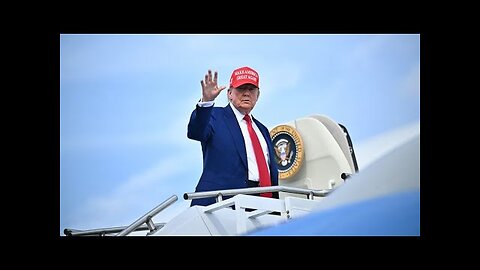 U.S. President Donald Trump arrives for a two-day NATO leaders’ summit in The Hague