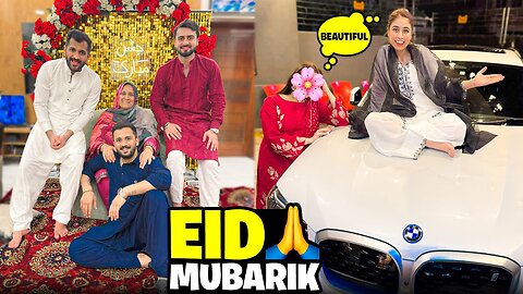Emaan & Ghazal First reaction on BMW😱Eid-e-Ghadeer Celebration🥳