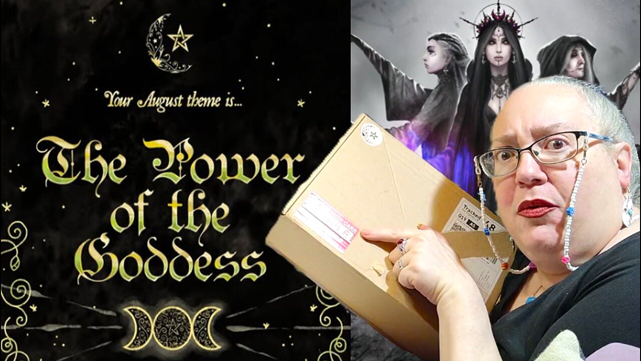 Witchbox Magickal Mystery Box - August 2025 - The Power Of The Goddess Unboxing