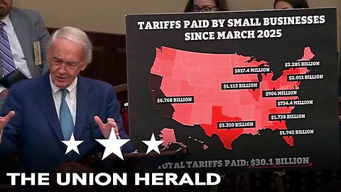 Senator Markey Delivers Remarks on President Trump's Tariff Policy