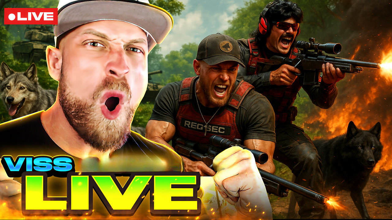 🔴LIVE - Viss & Dr Disrespect Full VSM! - 5 Win BF6 RedSec Challenge!