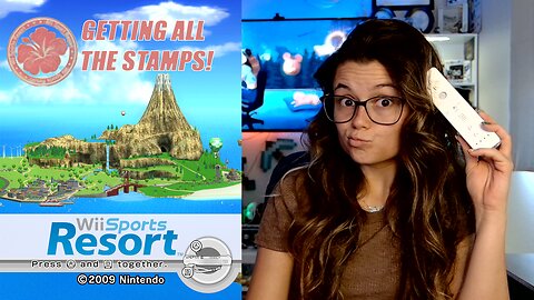 Let's Play!! Wii Sports Resort - GETTING ALL THE STAMPS!!