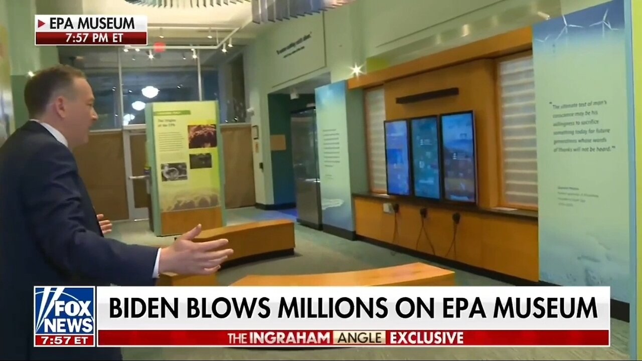 EPA Administrator: We're Shutting Down The 1 Room EPA Museum!
