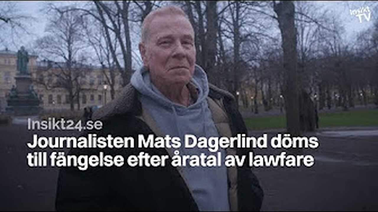 Fängslad journalist.