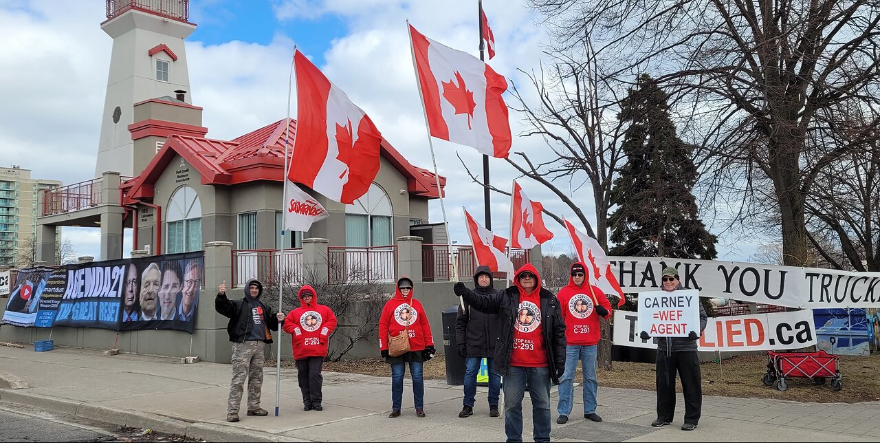 2025 03 22 Port Credit protest