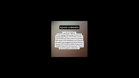 greater condemnation #biblebuild #bibleverse #bibleverseoftheday #bible #christiantiktok