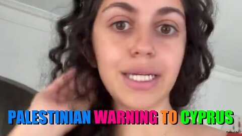PALESTINIAN WARNING ABOUT ISRAEL TO CYPRUS