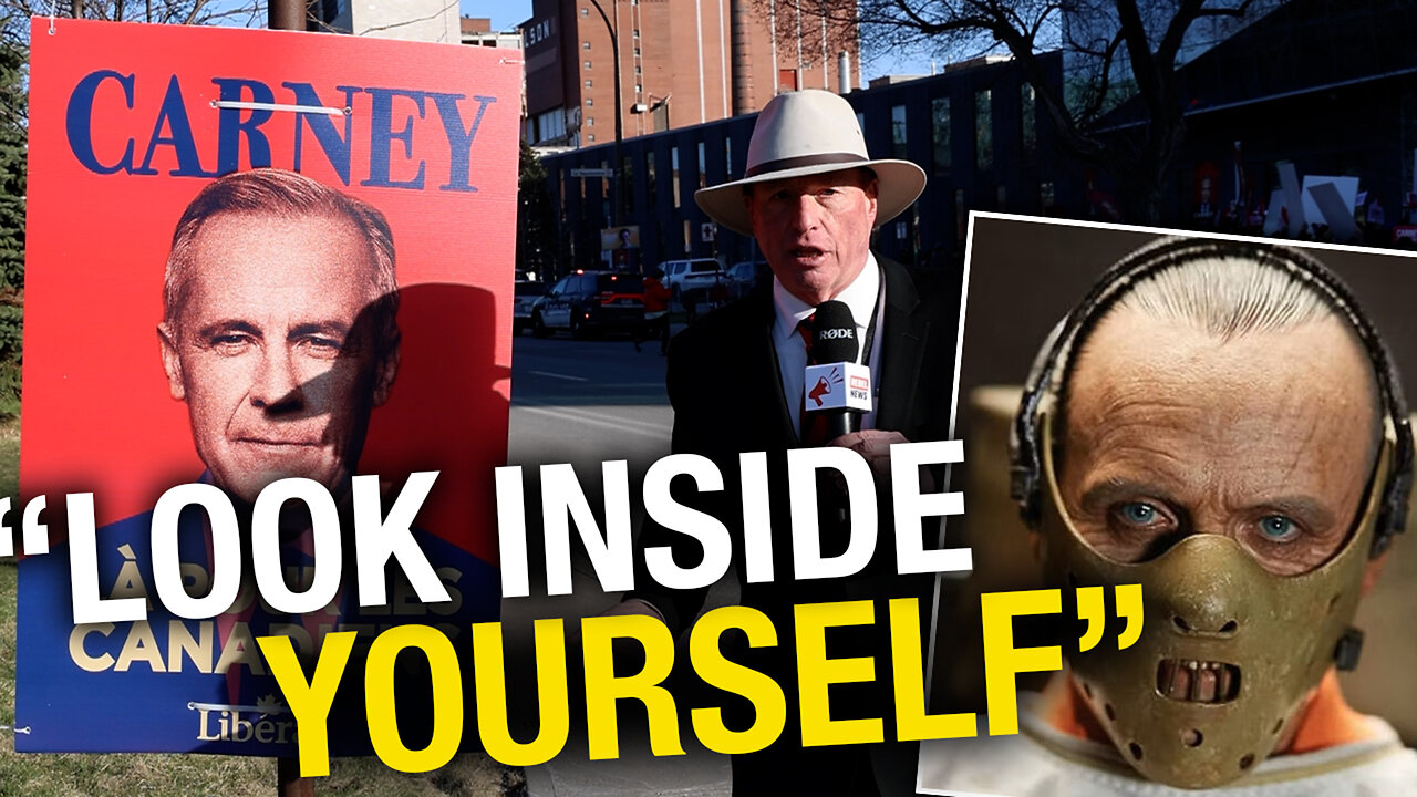 Was Mark Carney channeling Hannibal Lecter when he told a reporter to 'look inside yourself'?
