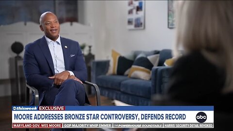 ABC Host Calls Out Gov Moore For Repeatedly Lying About Receiving A Bronze Star