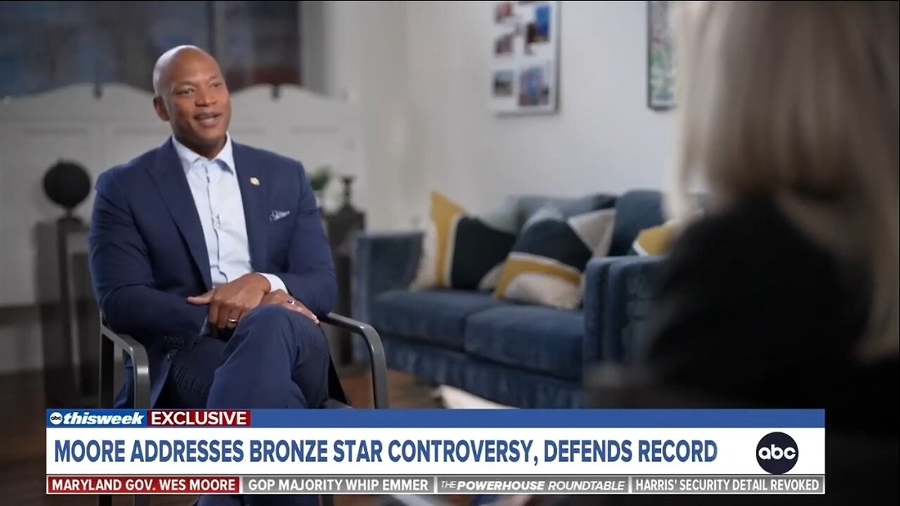 ABC Host Calls Out Gov Moore For Repeatedly Lying About Receiving A Bronze Star